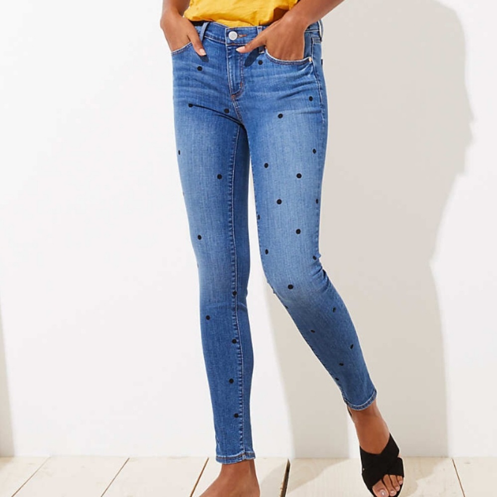 New LOFT Modern Skinny Jeans